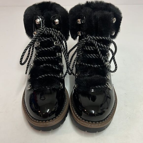 Portland Boot Company CECE Boots with Fur Trim A2 - Picture 7 of 10